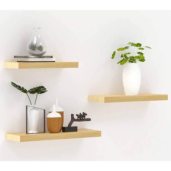 Gambar ambalan dinding kayu - hambalan melayang - LEBAR 20CM - PVC SHEET - KAYU MUDA dari CHEFLIFE INDONESIA undefined Tokopedia