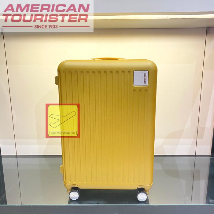 Gambar Koper Frame American Tourister Lockation 24 inch - Mustard dari Departures.id undefined Tokopedia