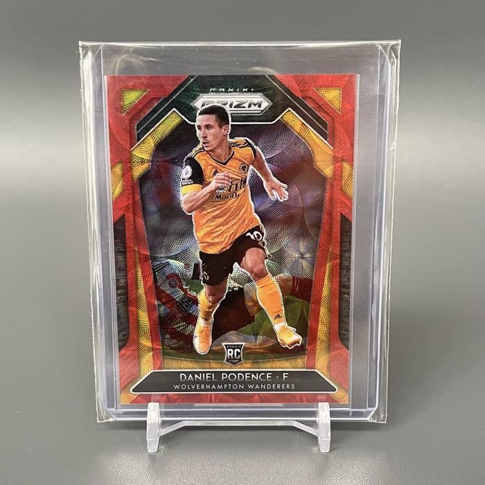 Gambar Kartu Bola Panini Prizm EPL Rookie Choice Daniel Podence #/29 dari sidehustles.id undefined Tokopedia