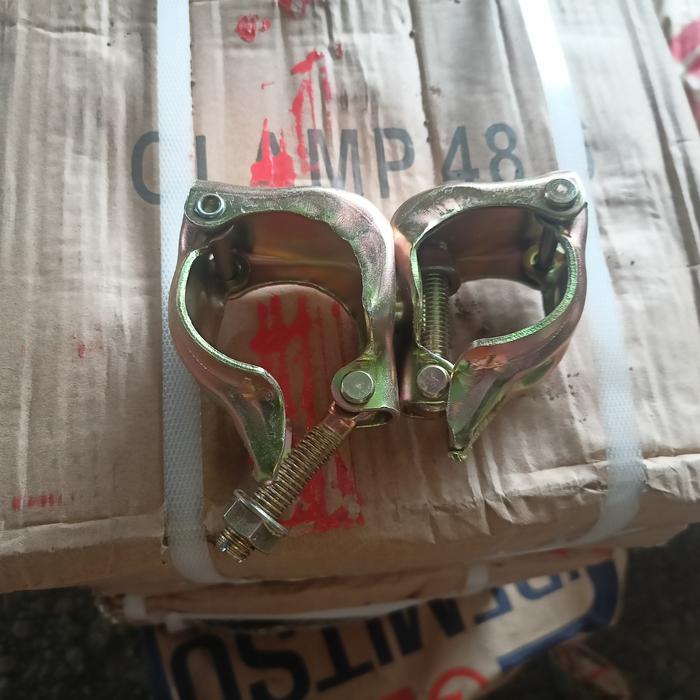 Gambar clamp pipa scaffolding swivel/fixed (hidup/mati) - clamp, fixed /mati dari karya baja semesta undefined Tokopedia