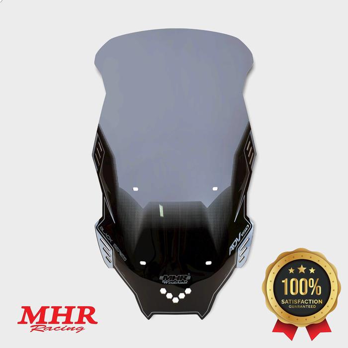 Gambar Winshield Visor twotone Motor Honda Adv150-160 MHR Best Quality - Smoke Carbon dari Hero motorsport undefined Tokopedia