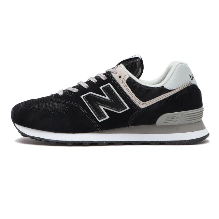 Gambar New Balance 574 Classic Black Grey Original - BLACK GREY, 40.5 dari RISE UP JAKARTA undefined Tokopedia