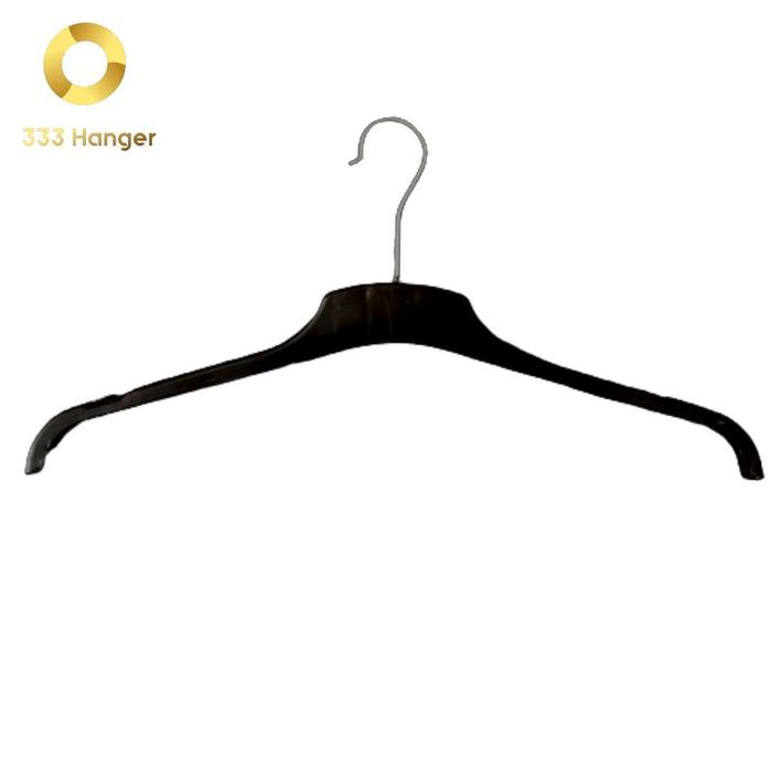 Gambar Hanger / Gantungan Baju Plastik 282 Distro Tebal (1 Lusin) - Hitam dari 333 Hanger undefined Tokopedia
