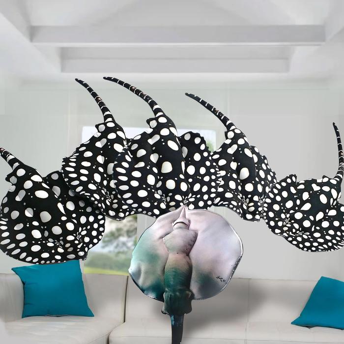 Gambar Boneka Stingray Ikan Pari Black Diamond Kreasi Lokal dari Kado Kocak undefined Tokopedia