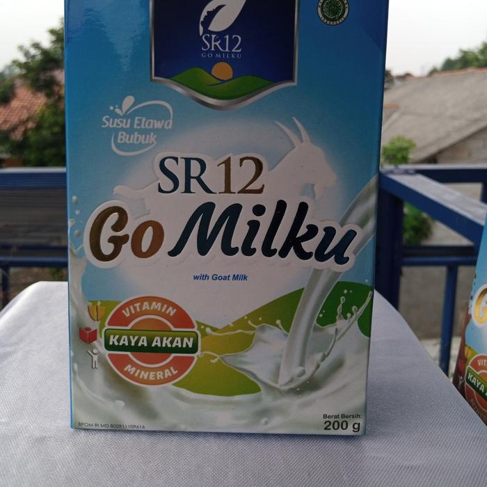 Gambar Go Milku SR12 Susu Kambing Etawa Tidak Bau Amis SR 12 - original 200 gr dari Bismstore99 undefined Tokopedia