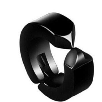 Gambar ANTING PRIA JEPIT HITAM TITANIUM 316L - GARANSI ORIGINAL - Jepit Hitam dari Lapak Musiman undefined Tokopedia