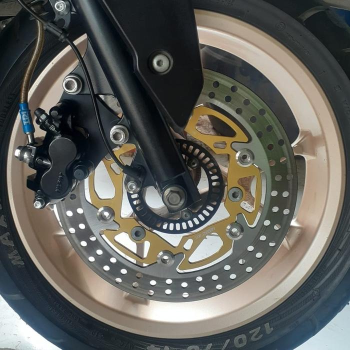 Gambar Kaliper NISSIN Copotan Honda CBR PnP Aerox 155 Disk 265mm dari ELQY Accessories and Part Shop undefined Tokopedia