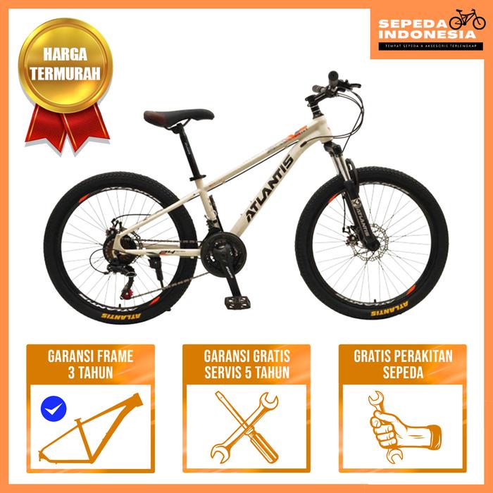 Jual Sepeda Gunung Atlantis Fierce 790 24 Speed Original Ukuran - Main Image