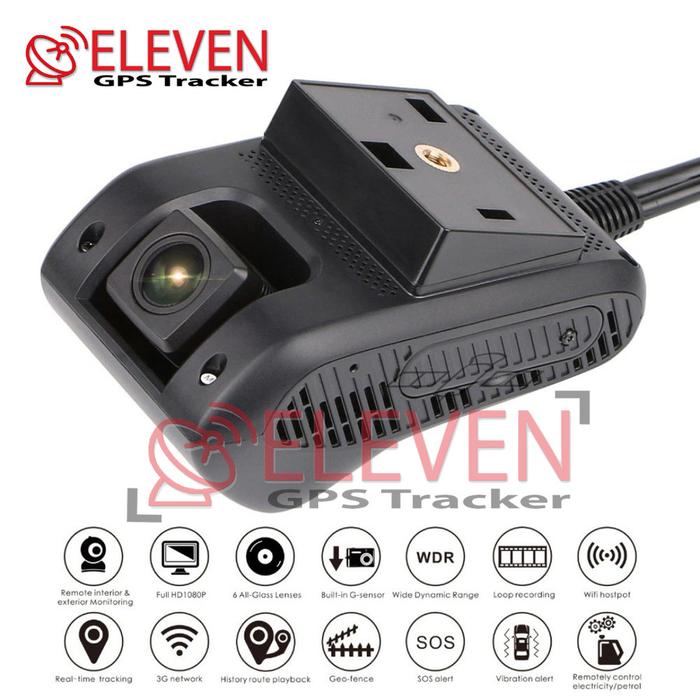 Gambar Dashcam GPS Tracker JC100 JC200 Dashcam mobil 2 kamera - JC200 dari GPS ELEVEN undefined Tokopedia
