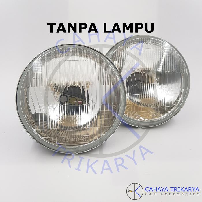 Gambar Head Lamp Lampu Besar Utama Bulat 5 Inch Colt T120 Dolak / 5" Std DEPO dari Cahaya Trikarya Auto undefined Tokopedia