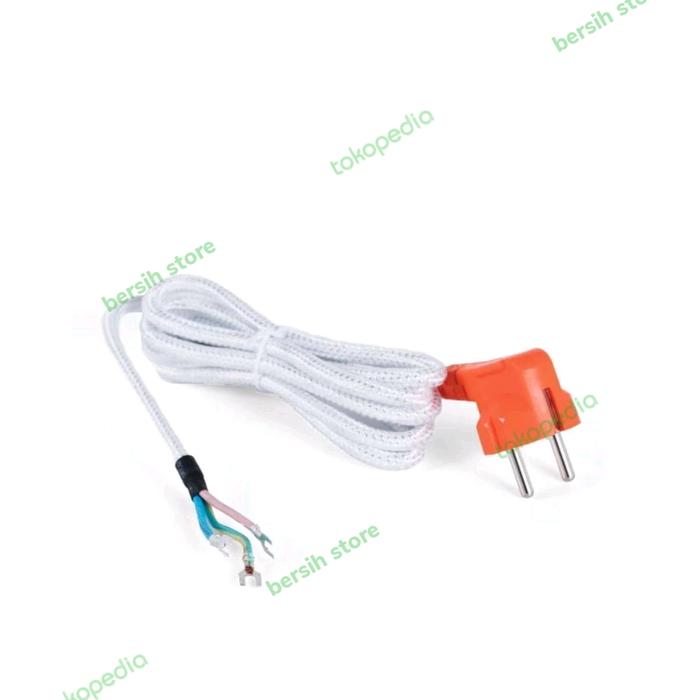 Gambar KABEL SETRIKA TURBO PHILIPS, MASPION, MIYAKO, SHARP, PANASONIC, 1.5 m dari BERSIHSTORE undefined Tokopedia