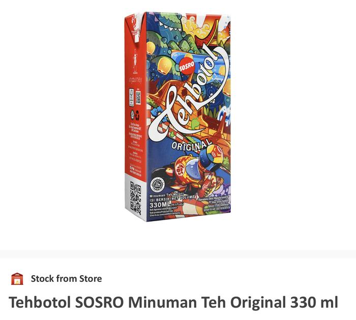 Gambar Batam NY Aneka Minuman Minum teh botol fruittea fruit tea S-Tee kopi - Teh Pucuk 350ml dari NY STORE YOULEEHUANG undefined 5 Tokopedia