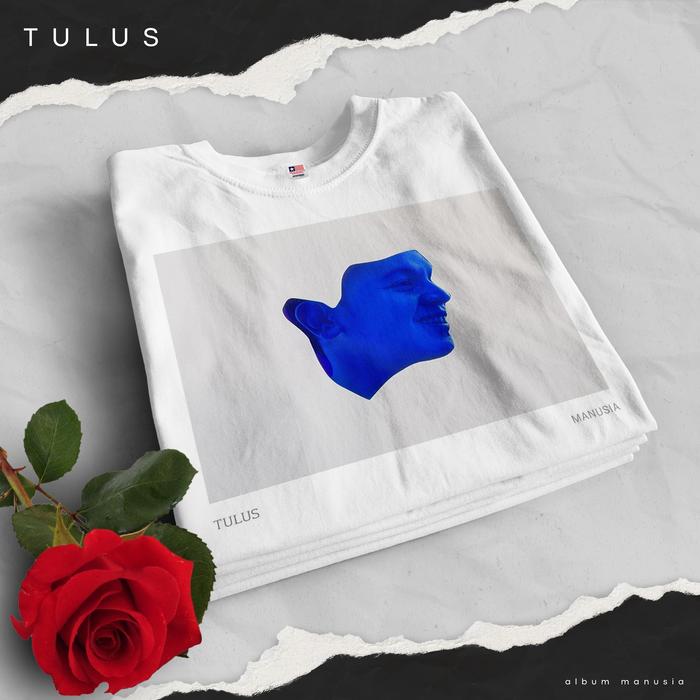 Gambar KAOS PREMIUM TULUS ALL OF ALBUM " DISKOGRAFI TULUS" - Putih, S dari rudisign undefined Tokopedia