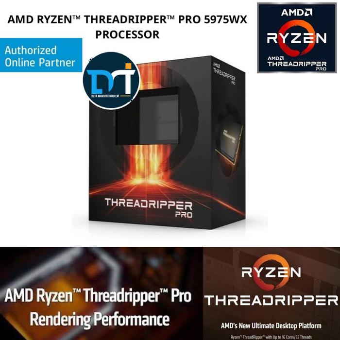 Desktop Processor Amd Ryzentm Threadrippertm 3990x Processor AMD