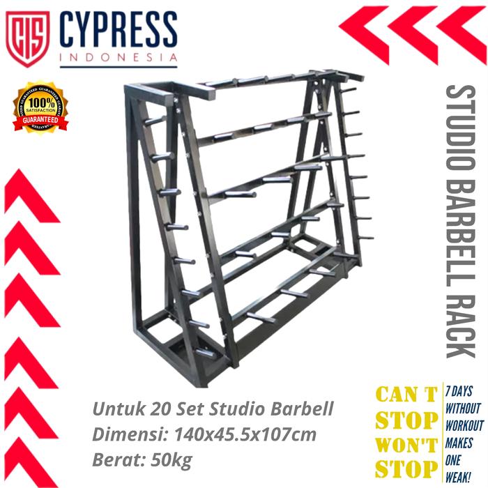 Barat Rack Jual Aerobic Studio Barbell Rack - 20 SET - Jakarta Barat - Cypress ...