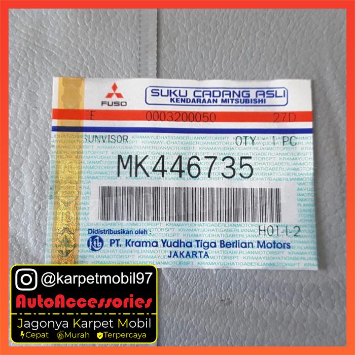 Gambar Sun Visor PS Umplung FE Orisinil KTB MB152901 - Canter PS125 dari PadasukaVariasi undefined Tokopedia