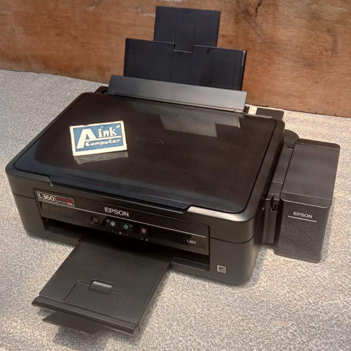 Gambar Printer Epson L360 Copy Print Scan No L3110 L3210 L380 L350 L210 L220 dari A Ink Computer undefined Tokopedia