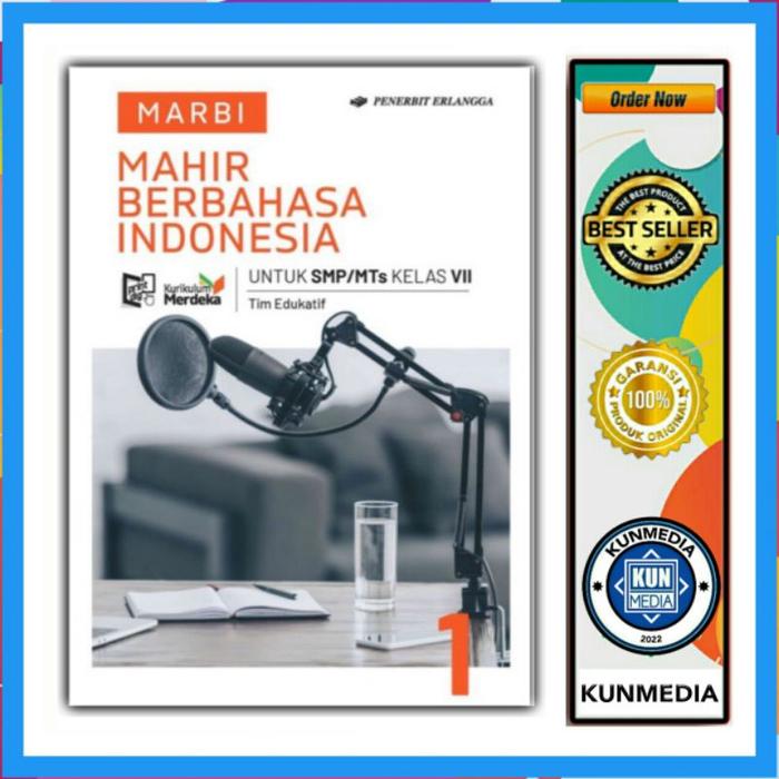 Gambar BUKU PAKET ERLANGGA KURIKULUM MERDEKA SMP KELAS 7 VKM - MAHIR INDO dari KUNMEDIA undefined Tokopedia