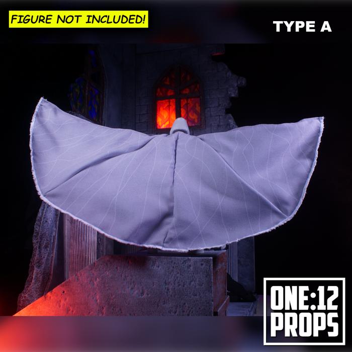 Gambar Marvel Legends Moon Knight MCU Disney Custom Wired Cape / Sayap Buatan - A dari ONE:12 PROPS undefined Tokopedia