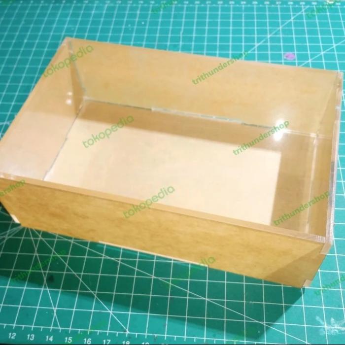 Gambar car dimension checker mini 4wd box kotak dimensi cek Rep tamiya 95548 - rep bening 3mm, sudah dirakit dari trithundershop undefined Tokopedia