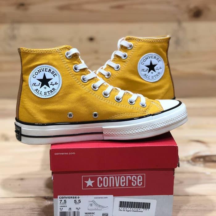 Shopee Converse 70 Ox High SEPATU CONVERSE KUNING HIGH Kuning, 37