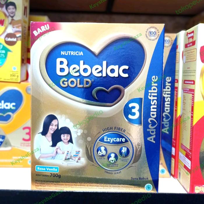 Gambar Bebelac Gold 3 vanila/madu 700gr - Vanila dari KeyshaGaza undefined Tokopedia