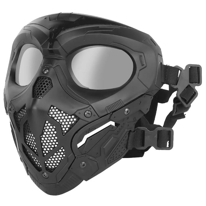 Gambar Masker Airsoft Lurker Tengkorak Tactical Mask Full Face Original - Hitam dari Rotes undefined Tokopedia