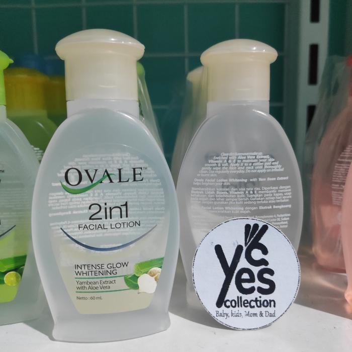 Gambar Ovale 2in1 Facial Lotion 60ml Pembersih Muka Oval Oil Control Jerawat - Intense Glow 60 dari YC Cibitung undefined Tokopedia