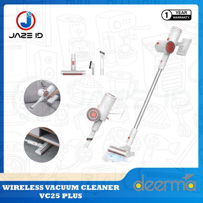 Gambar DEERMA VC25 Plus Wireless Vacuum Cleaner Penyedot Debu - VC25 PLUS dari JAZE ID undefined Tokopedia