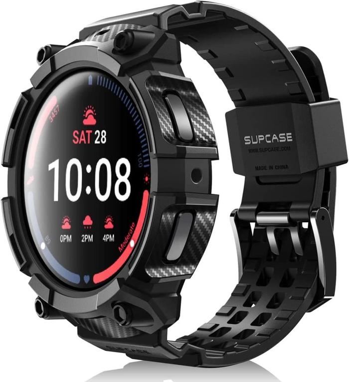 Gambar Strap Case Samsung Galaxy Watch5 Pro 45mm Supcase Band Rugged Casing - Black dari Unify Case Official undefined Tokopedia