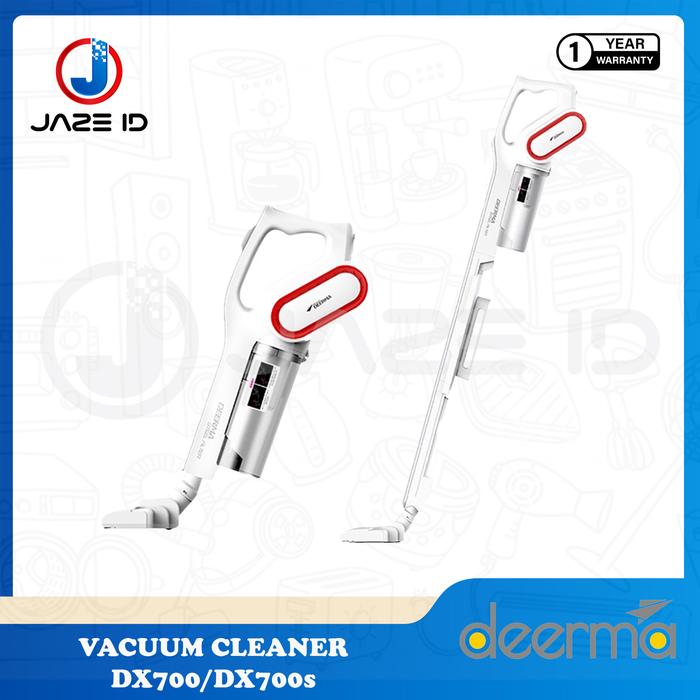 Gambar DEERMA DX700 Portable Vacuum Cleaner Penyedot Debu Garansi - DX700 PUTIH dari JAZE ID undefined Tokopedia