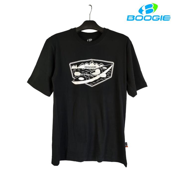 Gambar Boogie Adventure Kayak T-Shirt Kaos Boogie Kayak - Hitam, L dari Boogie Adventures store undefined Tokopedia