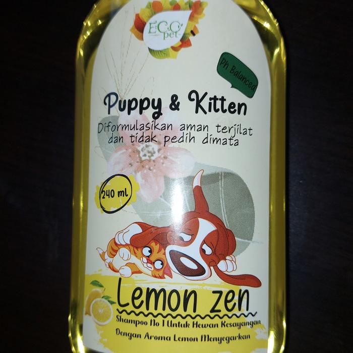 Gambar shampo ecopet hewan 240ml - Lemon Zen dari Minipet Grosir undefined Tokopedia