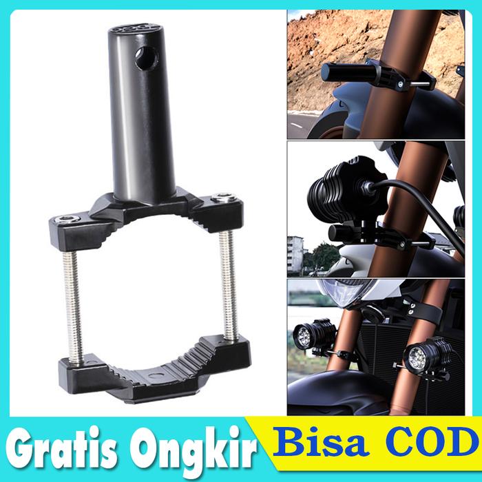 Bracket Sepeda Mobil Jual Bracket Dudukan Lampu Depan / Dudukan Lampu Sepeda Motor Universal ...