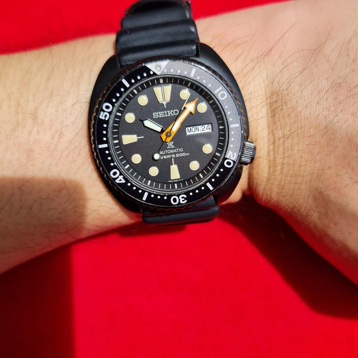 Prospex Seiko Black Turtle Srpc49k1 Jual Seiko Turtle SRPC49K1