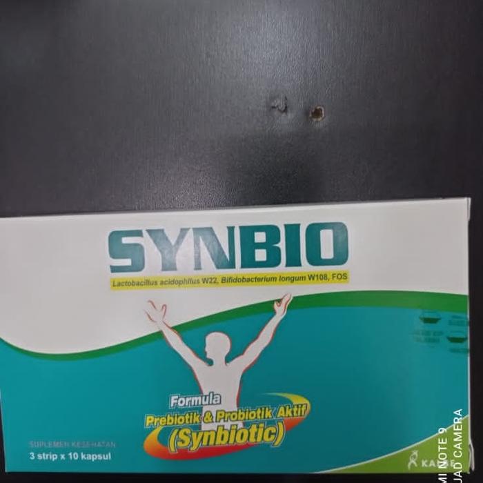 Gambar synbio probiotik box 30 kapsul dari Era Baru Medika undefined Tokopedia