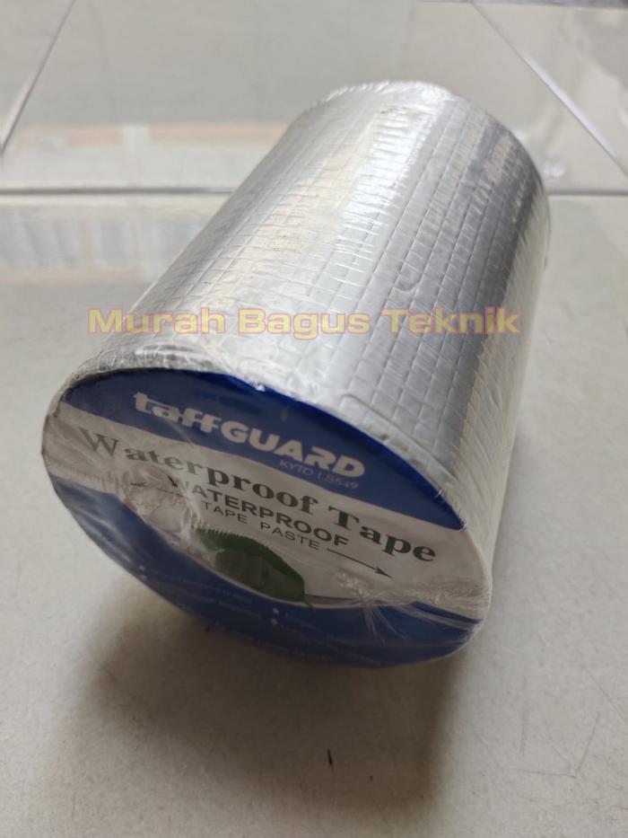 Gambar Lakban Anti Bocor Alumunium foil Tape Perekat Super kuat 15 cm x 1 M - 15cm x 5m dari MURAH BAGUS TEKNIK undefined Tokopedia