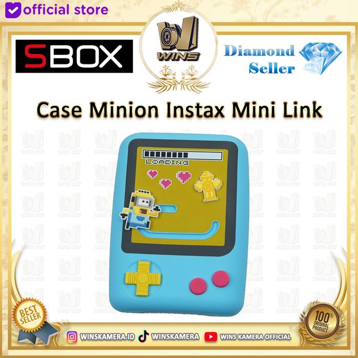 Gambar Tas Kamera Instax Mini Link | Hard Case & Leather Case By SBOX - Minion dari WINS OFFICIAL STORE undefined Tokopedia