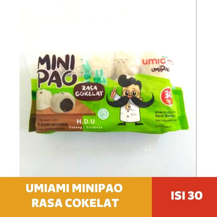 Gambar Umiami Minipao Coklat / Daging Sapi / Ayam [480gr] isi 30 - Umiami Cokelat dari Olshop Mumer undefined Tokopedia