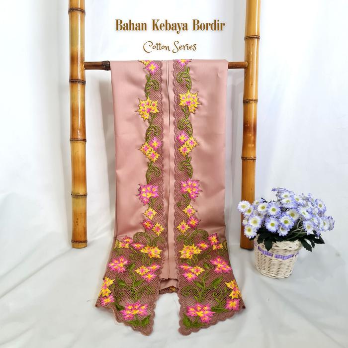 Gambar Pusat Bordir Tasikmalaya - Promo Kain Bahan Kebaya Bordir Berwarna Kat - 014 dari Pusat Bordir Tasikmalaya undefined Tokopedia
