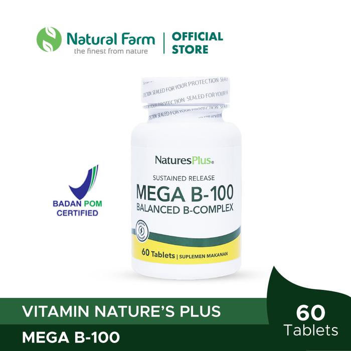 Gambar Natures Plus Mega B-100 S/R (60) dari Natural Farm undefined Tokopedia