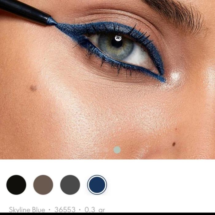 Gambar The One High Impact Eye Pencil /Eyeliner Oriflame Promo November - Skyline Blue, 1 pcs dari Beuty_Store 01 undefined 4 Tokopedia