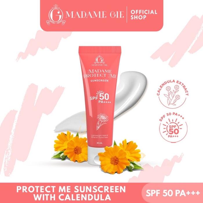 Gambar Madame Gie Protect Sunscreen SPF 30 PA+++ - SPF 50 - Pink dari Echa Cosmetic undefined Tokopedia