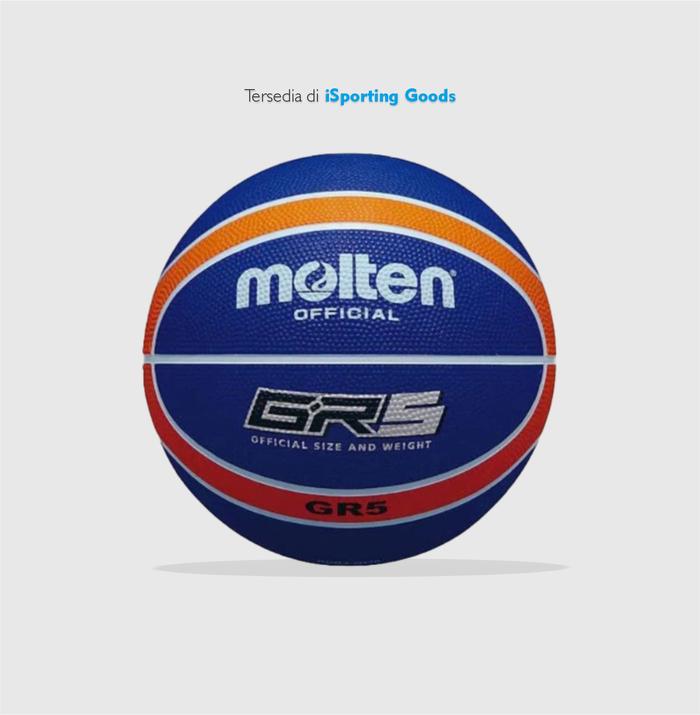 Gambar Bola basket original molten GR5 PERBASI BOLA BASKET SIZE 5 - Biru dari 197 sporting goods undefined Tokopedia