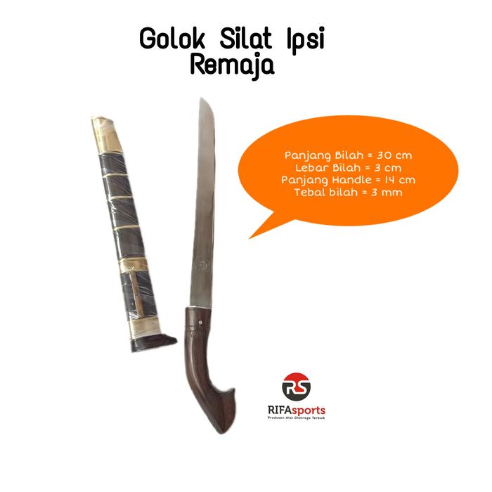 Gambar Golok Silat IPSI / Golok Tumpul Pencak Silat - 30 dari RIFA SPORTS undefined Tokopedia