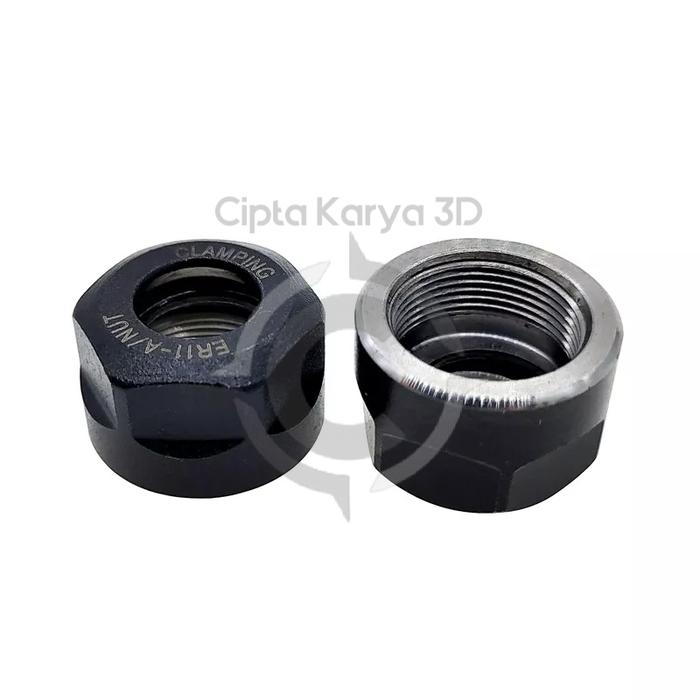 U L Z R] 4Pcs ER11-A Type M14 Thread Collet Clamping Hex Nuts, for CNC Milling Chuck Holder Lathe | Philippines