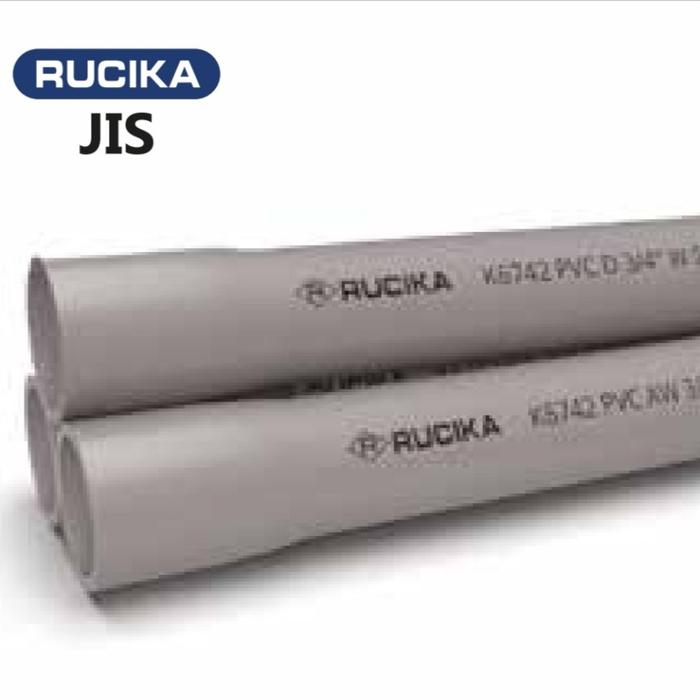 Gambar Pipa PVC Rucika 2" VP VU Abu JIS AW D Putih Standard Wavin - D ABU dari DUNIA AIR INDONESIA ONLINE undefined Tokopedia
