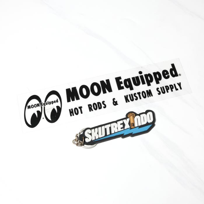 Gambar MOON Equipped Logo Sticker - Hitam dari Skutrexindo undefined Tokopedia