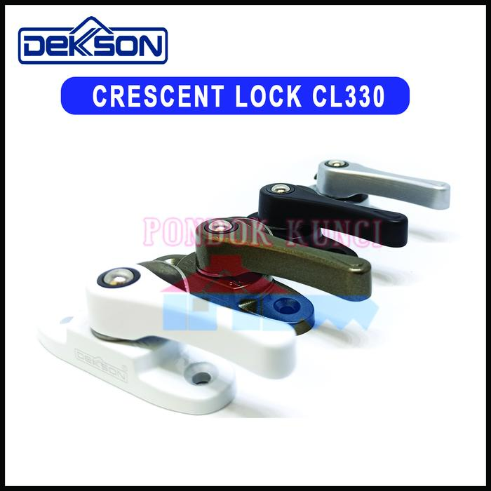 Gambar Grendel Kuping Dekkson Kunci Jendela Dekson Crescent Lock CL330 - Silver dari Pondok Kunci undefined Tokopedia