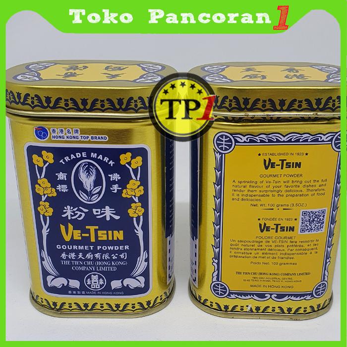 Vetsin Rrt Promo Vetsin Hongkong/Ve-Tsin Penyedap Makanan/Ve- Tsin Hong Kong 100g ...